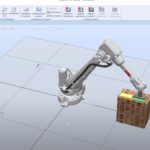 ESE05 – RobotStudio IRB2600 pick and place di 4 oggetti progr TEST e CASE con rapid