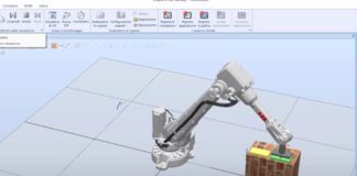 ESE05 – RobotStudio IRB2600 pick and place di 4 oggetti progr TEST e CASE con rapid