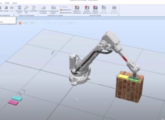 ESE05 – RobotStudio IRB2600 pick and place di 4 oggetti progr TEST e CASE con rapid