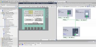 ESEMPIO APPLICATIVO: Regolazione di velocità di un SINAMICS G120C PN (Startdrive) con S7-1200 (TIA-Portal) via PROFINET con Safety Integrated e HMI