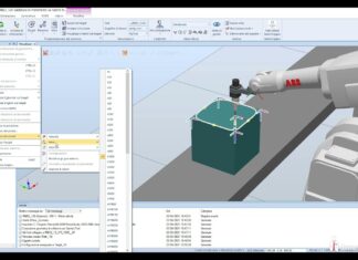 ESE08 – IRB52 120 RobotStudio Saldatura in movimento su nastro trasportatore