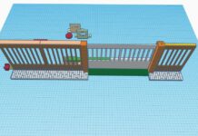 Download da stampare in 3D – Prototipo didattico cancello automatico programmato con PLC Siemens S7-1200