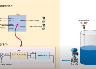 TUTORIAL ESERCIZIO – Controllo PID PID_Compact livello serbatoio con PLC S7-1200 con HMI e Factory IO