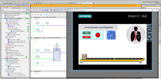 TUTORIAL ESERCIZIO – HMI1 Animazioni base con WinCC su hmi Comfort e TiaPortal su PLC S7 1200