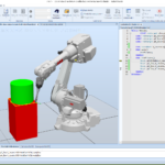 ESE12 – D5 torcia di saldatura profilo box senza toccare il cilindro con ABB Robot Studio IRB 2600