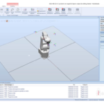 Esercizio con ABB RobotStudio, Robot IRB120 in 3 posizioni con segnali digitali di input e output esterni da operatore ABB RobotStudio Robot IRB120