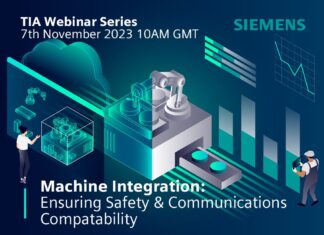 FORMAZIONE – 07 novembre Webinar Gratuito Siemens “TIA Machine Integration” Integrazione della macchina TIA