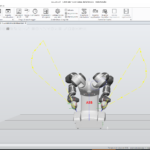 ESE04 Coll – YUMI ABB 14000 danza delle braccia con RobotStudio in ambiente grafico ESE04 Coll - YUMI ABB 14000 danza delle braccia