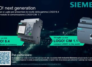 FORMAZIONE – 11 e 18 luglio Webinar Gratuito Siemens LOGO! 8.4 siemens logo event luglio 2024