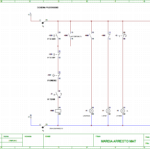 CADeSimu02 – Marcia e Arresto MAT in logica cablata con simulazione Marcia e arresto motore trifase schema cadesimu