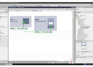 Creazione di una rete tra PLC S7-1200 e HMI KTP700 Basic