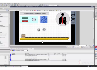Animazioni base con WinCC advanced su HMI Comfort e Tia Portal V20 e PLC S7-1200