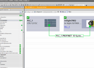 Cognex In-Sight connessione con Siemens PLC e Tia Portal V20