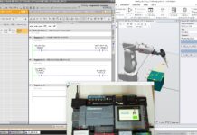 DEMO – Virtual Commissioning con ABB RobotStudio comandato da PLC S7-1200 e HMI reale connessi in OPC UA virtual commissioning con robotstudio comandato da plc e hmi reale