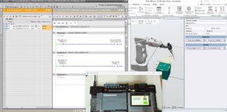 DEMO – Virtual Commissioning con ABB RobotStudio comandato da PLC S7-1200 e HMI reale connessi in OPC UA virtual commissioning con robotstudio comandato da plc e hmi reale