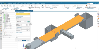 ESE2 Mod3 – Realizzazione Modello 3D dinamico in Siemens NX-MCD per Virtual commissioning con PLC Siemens