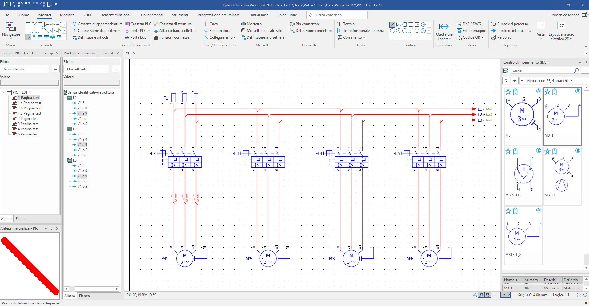 04 Corso ePLAN Education - Centro inserimento progettare in simboli e gestire i collegamenti