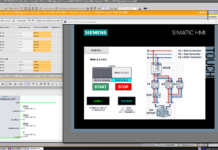 CORSO SCL13 Avviamento stella triangolo modalità macchina a stati PLC Siemens in Tia Portal V21 con HMI p2