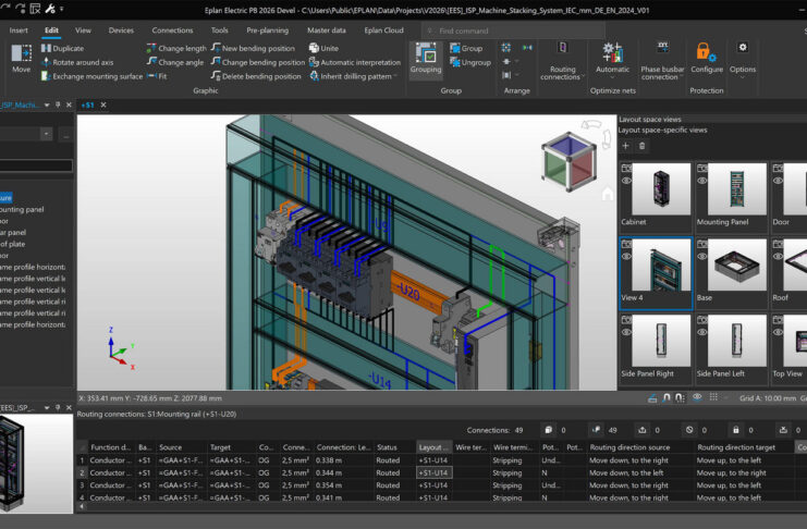 EPLAN 2026 Update 2: un ulteriore passo avanti per la progettazione elettrica EPLAN 2026, con il suo Update 2