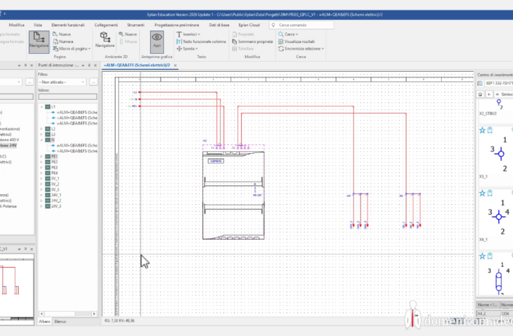 07 Corso ePLAN Education – ESE1 Progettazione struttura funzione alimentazione trifase, monofase e DC 24V ePLAN Education - ESE1 Progettazione struttura funzione alimentazione trifase, monofase e DC 24V