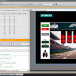 CORSO SCL14B programmazione HMI Siemens TP700 per Semaforo F1 con Elenchi testi, visibilità, conformazione SEMAFORO F1 SCL PLC SIEMENS1