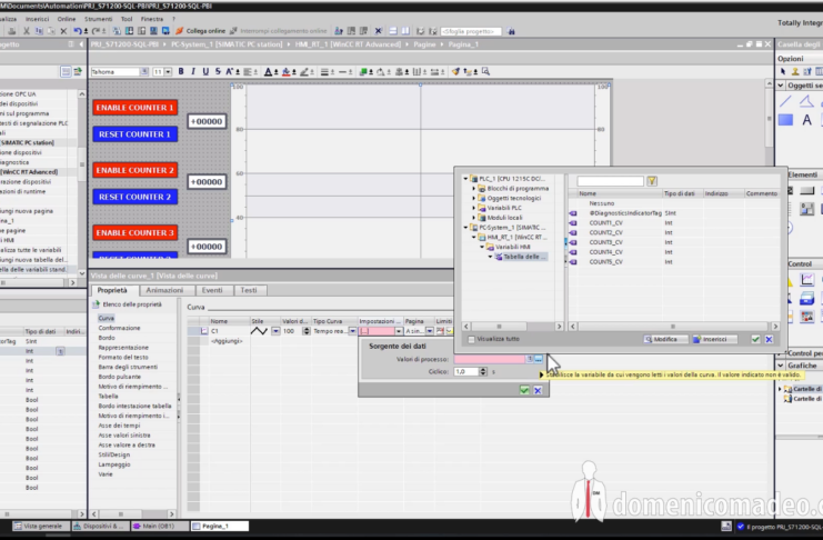 TUTORIAL – PLC S7-1200 + WinCC + SQL Server + Power BI: SCADA e Dashboard real-time industriale (Part 1)