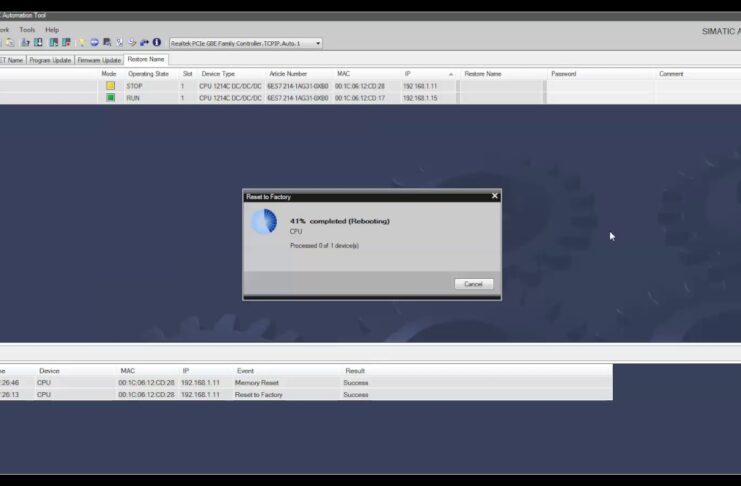 SIMATIC Automation Tool: il software Siemens per commissioning, manutenzione e service dei sistemi SIMATIC SIMATIC Automation Tool