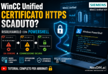 TUTORIAL – WinCC Unified SCADA V21: certificato HTTPS scaduto? Risolviamolo con PowerShell di Windows 𝗦𝗶𝗲𝗺𝗲𝗻𝘀 𝗪𝗶𝗻𝗖𝗖 𝗨𝗻𝗶𝗳𝗶𝗲𝗱 𝗦𝗖𝗔𝗗𝗔 𝗰𝗲𝗿𝘁𝗶𝗳𝗶𝗰𝗮𝘁𝗼 𝗛𝗧𝗧𝗣𝗦 𝘀𝗰𝗮𝗱𝘂𝘁𝗼