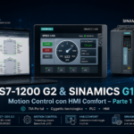 TUTORIAL Part1 – Siemens S7-1200 G2, SINAMICS G120 e Motion Control: dalla configurazione in TIA Portal alla simulazione con SIMIT TiaPortal V21 PLC 1200 G2 con MotionControl e oggetto tecnologico