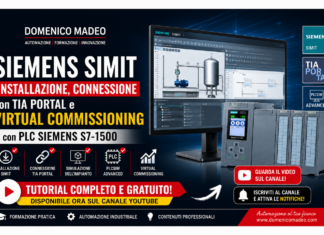 Siemens SIMIT: installazione, connessione con TIA Portal e Virtual Commissioning con PLC Siemens S7-1500