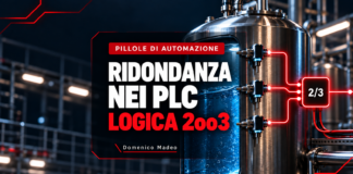 Ridondanza nei PLC: logica 2oo3 con tre sensori di livello in TIA Portal